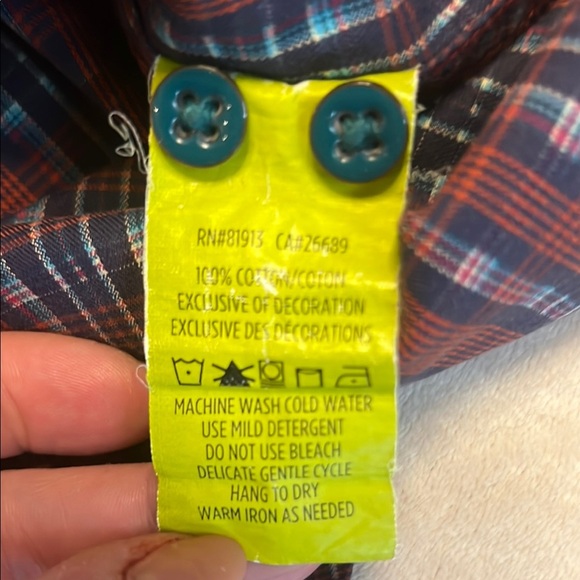 Robert Graham Burgundy Plaid Button Down Shirt EUC 2XL Classic Fit - Picture 9 of 11